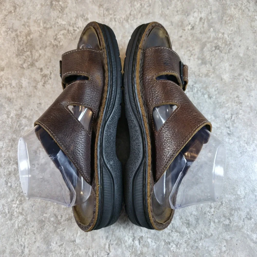 Naot Soft Brown Leather Sandal Strappy Men's Sizes EU 43 / US 9.5 - 10